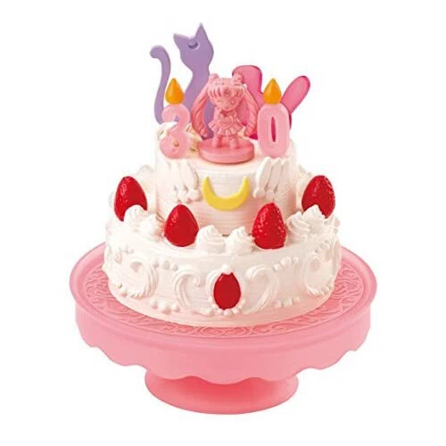 Re-Ment Sailor Moon Crystal Birthday Cake Figure, Sailor Moon