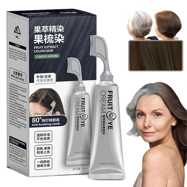 with a Comb Fruit Dyeing Hair Cream Effect a Long Time Hair Dye