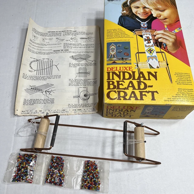 Métier à Perles Walco Indian Bead Loom – Pat 2043082 – New York – Vintage