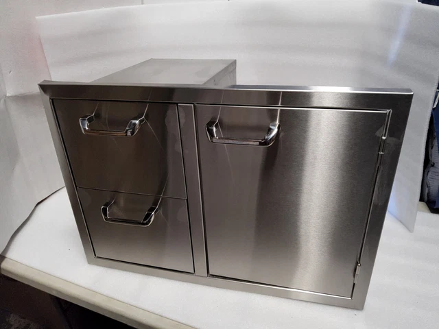Lynx Sedona Series LSA636 36 Inch Double Drawer and Access Door Storage System.