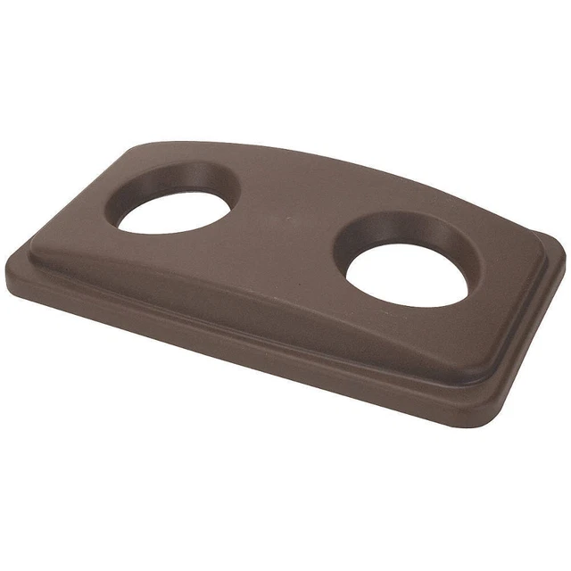 TOUGH GUY 4PGU3 Recycling Top,Plastic,Brown