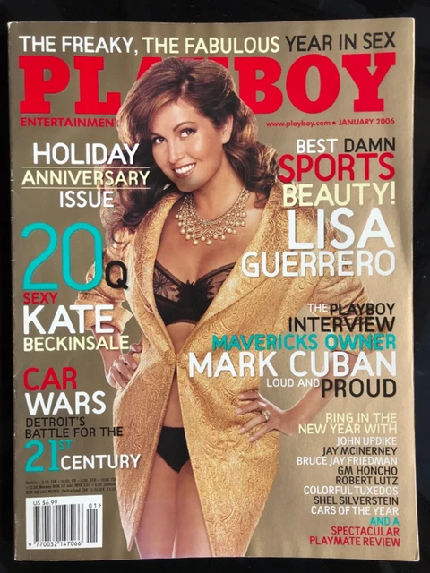 PLAYBOY MAGAZINE JANUARY 2006 Men's Centrefold Playmate Athena Lundberg