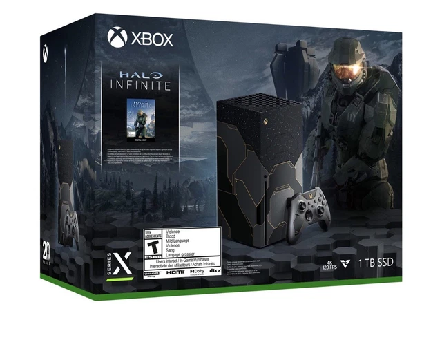 XBOX SERIES X Halo Infinite Limited Edition In hand ready To ship £