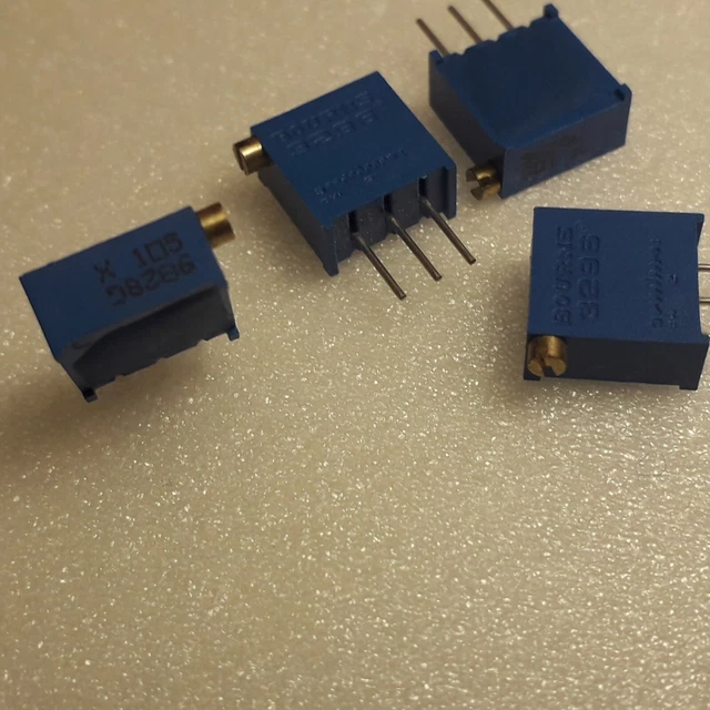 4X Trimmer.BOURNS 3296.105