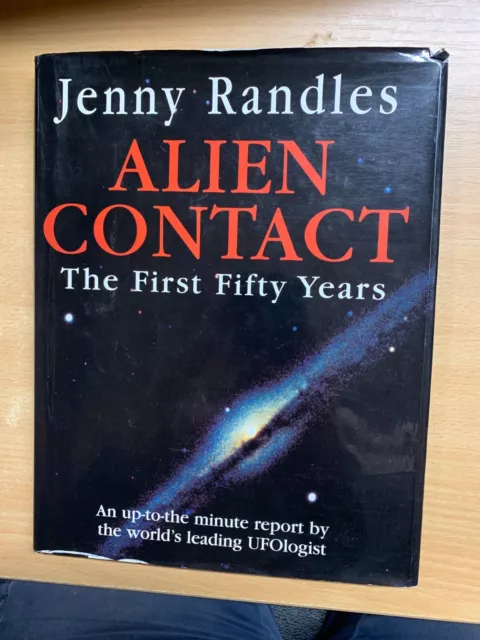 1997 " Alien Contact - The First 50 Jahre " Ufos Große Hardcover Buch (P5)