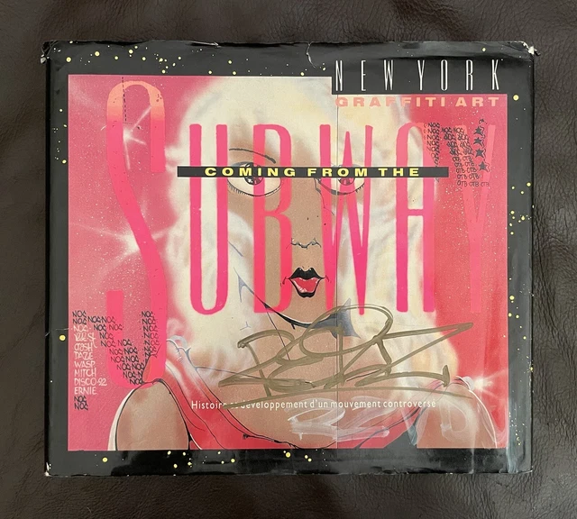 Livre 'Coming From The Subway' New York Graffiti Art - 1ère édition 1992, Froukje Hoekstra