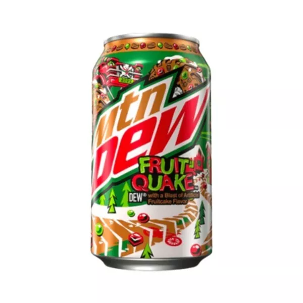 Mountain Dew Fruit Quake One 12 OZ. Can Limited Edition