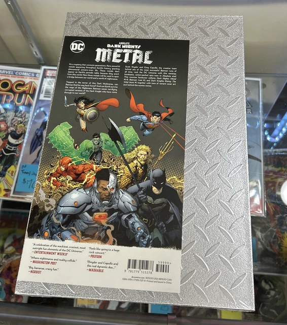 Absolute Dark Nights Metal New DC Comics HC Hardcover Sealed $125 Batman JLA
