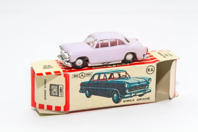 Miniature Anguplas Minicars Simca Ariane - Moule Norev - Collection Voiture Ancienne