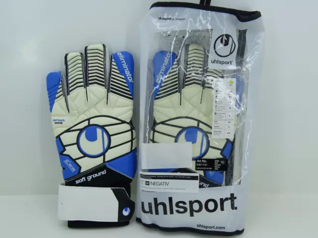 Uhlsport Torwart Handschuhe Fußball Eliminator Soft HN Comp 100017301 Gr. 8,5