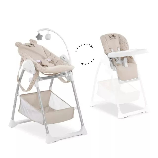 hauck Sit'n Relax 3-in-1 Highchair - Winnie-the-Pooh Beige WAS £170 NOW £120