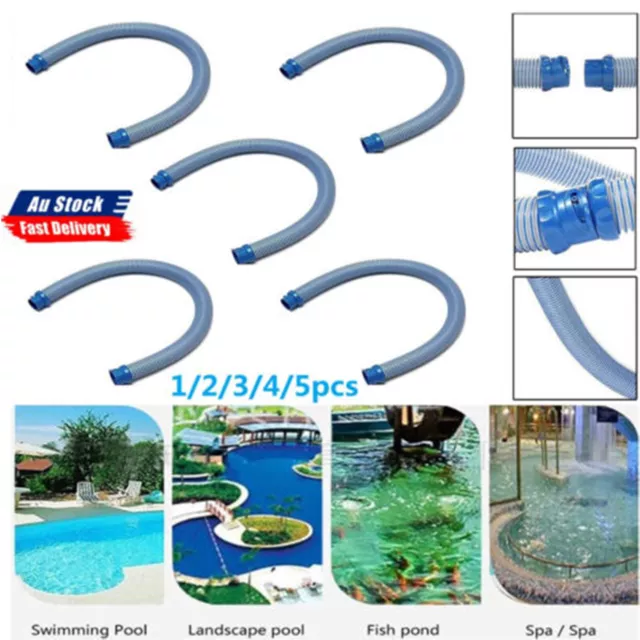 1-5pcs Pool Cleaner Twist lock Hose 1M For Baracuda Zodiac X7 T3 T5 MX6 MX8 AU