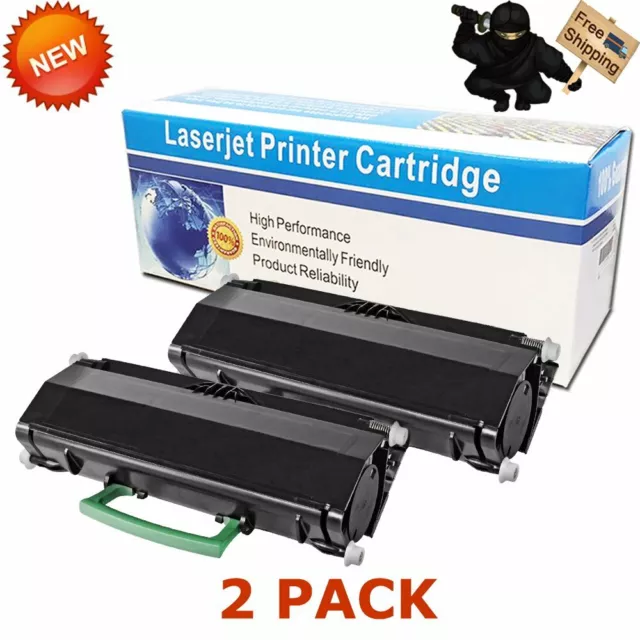 2 PK E260A11A Toner Cartridge for Lexmark E260 E260d E260dn E360 E462dtn E460dn