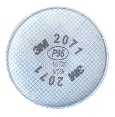 2000 Series Particulate Filter, P95, Solids/Liquids/Oil Based Part/Metal Fumes,