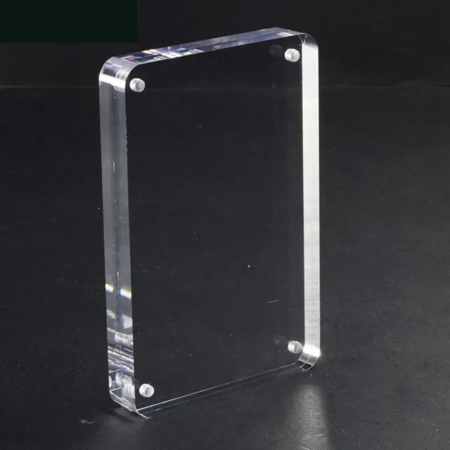 Piccolo supporto immagine magnetico cornice acrilica minimalista indipendente