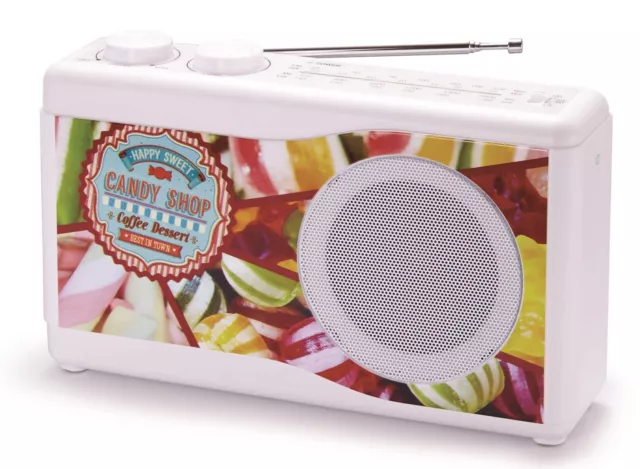 BigBen Radio Portable Fm Courant Batterie pour Cuisine Chantier Atelier Etc