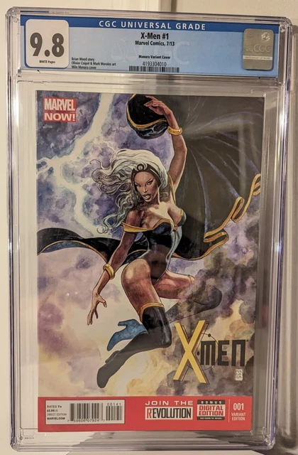 X-Men #1 CGC 9.8 Milo Manara Variant Cover Edition Marvel Comics Storm 2013 NM/M
