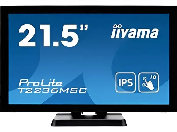 iiyama ProLite T2236MSC TOUCH SCREEN Monitor HDMi, DVI,VGA AND AUDIO
