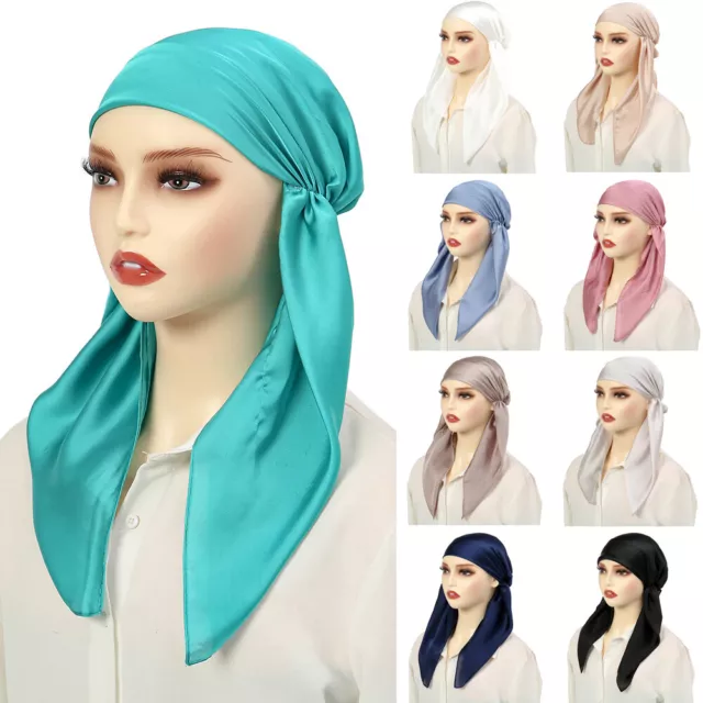 Donne Musulmane Hijab Cancro Chemio Cappello Turbante Copricapo Perdita Di A