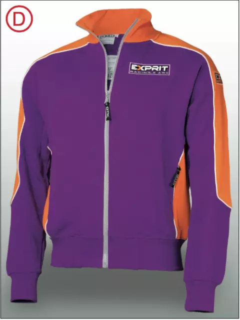 Go Kart OTK Exprit Full Zip Sweatshirt All Sizes RRP £51.60 Karting Race Wear