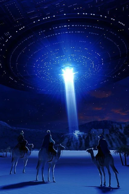 Dessin Animé En Volant Soucoupe OVNI Extraterrestre Vaisseau Spatial Science Fiction Icone