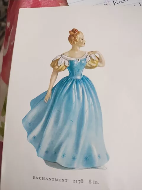 ROYAL DOULTON figurine "ENCHANTMENT" [HN2178] made in 1956, Beautiful & MINT