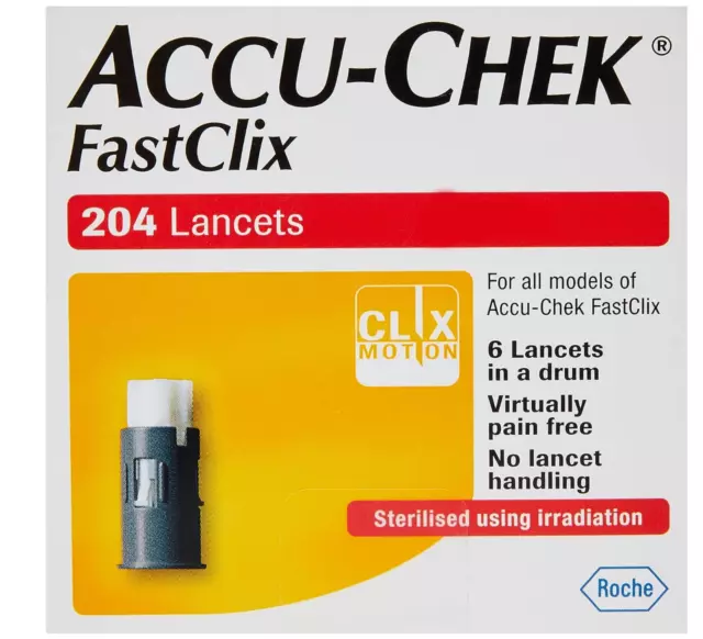 Accu-Chek FastClix 200 + 4 Lanzetten - Diabetes Blutzuckerset/ NEU/ Sofort-Kauf 2