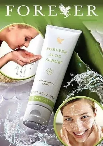 1x FOREVER LIVING Aloe Vera Scrub With microspheres Of Jojoba