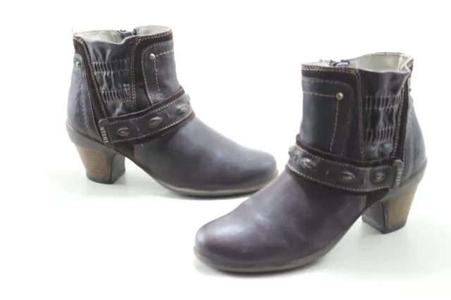 ATRAI Bottines Cuir Marron Taille 38 TBE