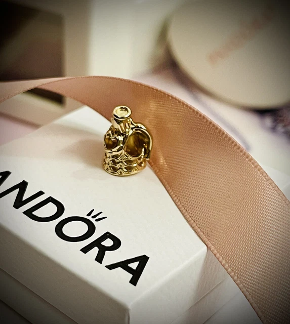 AUTHENTIC PANDORA 14K Gold “ANGEL OF GRACE” Charm NEW-RETIRED-RARE ...