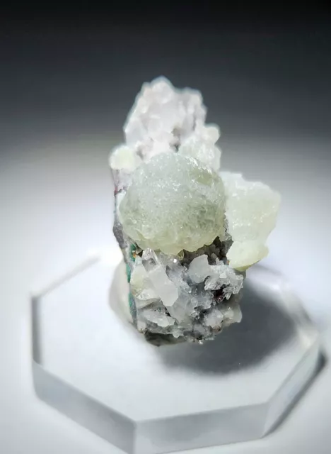 ***WOW-Sparkling Smithsonite & Quartz Crystals, Tsumeb Mine Namibia*** 2