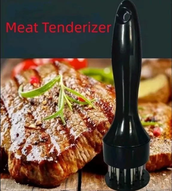 Meat Needle tenderiser, Steak, Chicken, Game, Marinate, Stainless