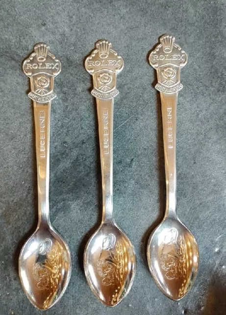 Rolex Zermatt lot of 3 Bucherer of Switzerland Vintage Souvenir Collectible