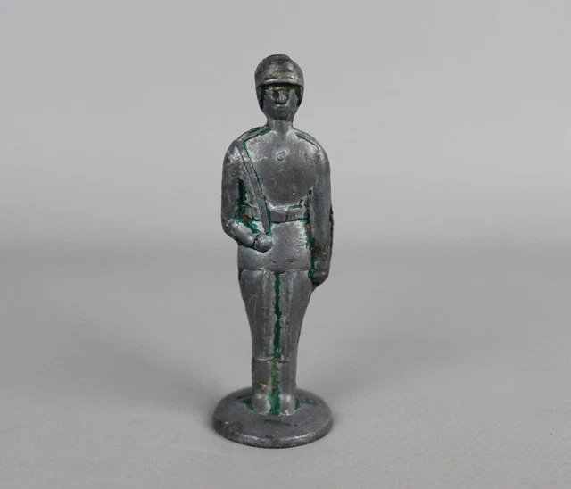 Vintage Soviet Tin toy soldier Original Military Army USSR ACTION FIGURE