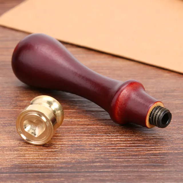 DIY Scrapbooking Album Envelope Handcraft Sealing Wax Stamp Retro 3D Seal Stamp 3