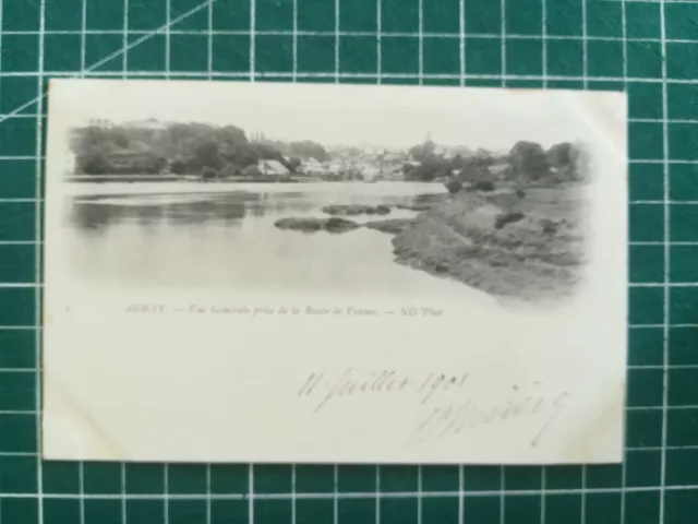 Sa072 CPA Be Circa 1900 - Britain - Auray - View General Taken Road Vannes