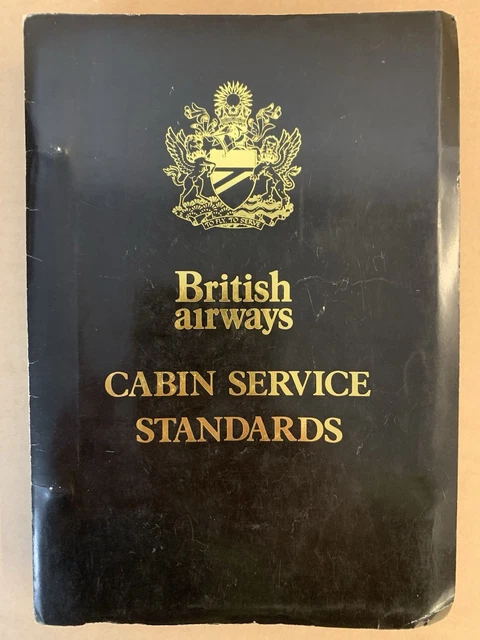 BRITISH AIRWAYS CABIN Service Standards -Concorde, 1st Class etc- BA ...