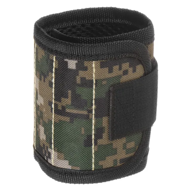 Magnetic Wristband for Screws 15 Magnets Nylon Wrist Band Camouflage