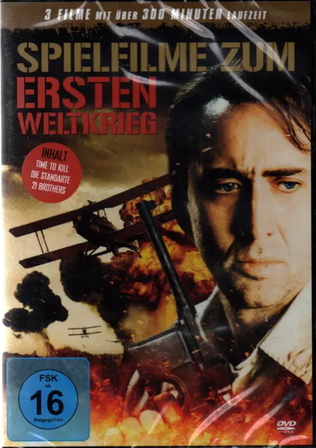 Spielfilme zum Ersten Weltkrieg (3 Filme auf 1 DVD) - Die Standarte.... - neu