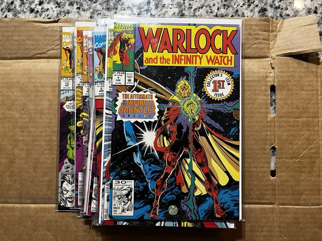 Warlock and the Infinity Watch #1-8, 10-13 Marvel 1992 VF-NM - Infinity Gauntlet