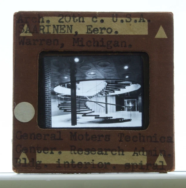 Eero Saarinen 35mm Esco Slide Photograph Warren Michigan General Motors Center