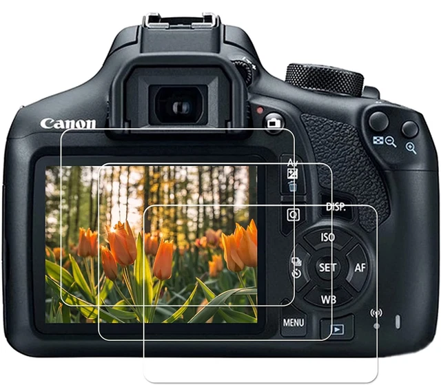 Rebel T7 T6 T5 Screen Protector for Canon EOS Rebel T7 T6 T5 DSLR Camera