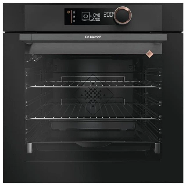 de dietrich four intégrable multifonction 73l 60cm a+ pyrolyse, noir DOP7340A