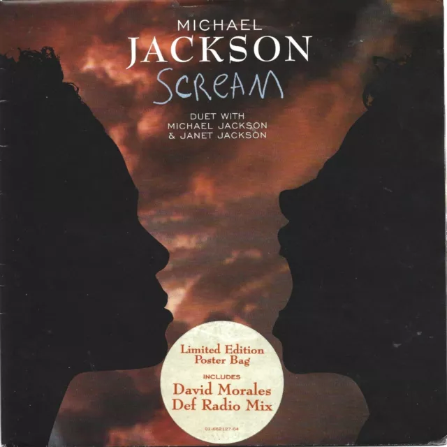 MICHAEL JACKSON - 'SCREAM (1995 7'' 45/Limited Edition Poster Bag)'.