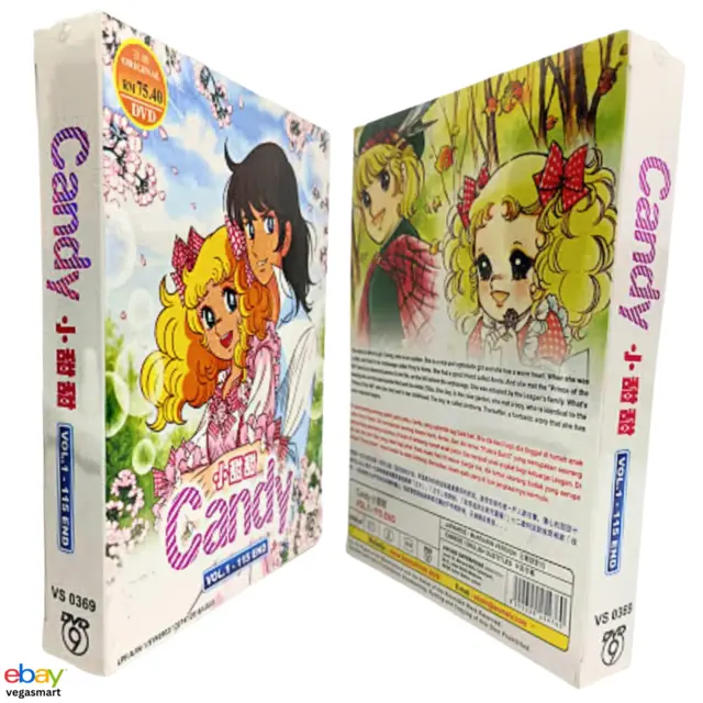 DVD Anime Candy Candy Serie Completa (1-115 Final) Subtítulo Inglés  Mandarín*