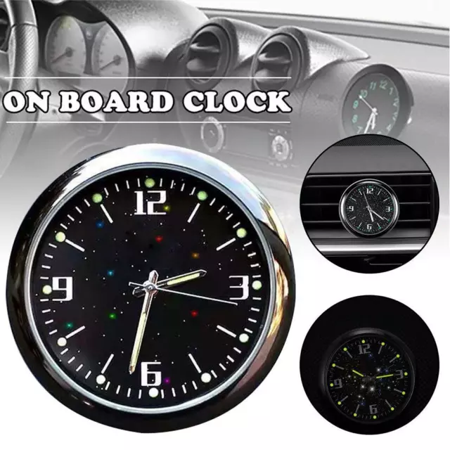 Car Clock Luminous Digital Watch Quartz Clocks For Vehicle Accessories-