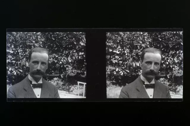 France Famille Photo NEGATIF PL51L27n10 Plaque de verre Vintage 1909
