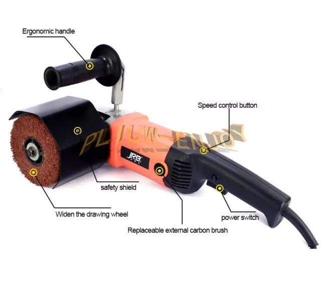 220V Stainless Steel Wire Drawing Machine Grade Mini - HandType