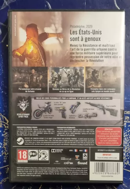 HOMEFRONT - THE REVOLUTION / PC / DVD /Blaspo boutique 18 3