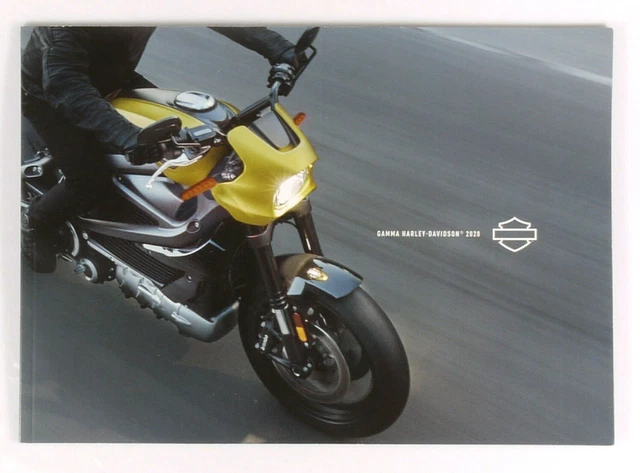 Prl) Harley-Davidson Gamma 2020 Moto Brochure Catalogo Depliant Motociclette
